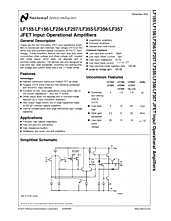 DataSheet LF357 pdf